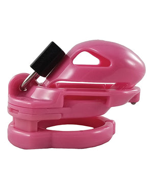 The Vice Male Chastity Cage - Version 2 BDSM > Male Chastity Locked In Lust Mini Pink 