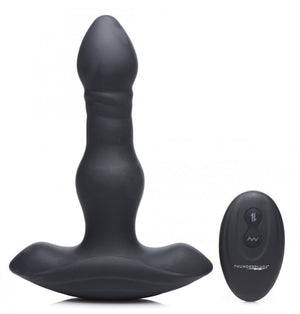 ThunderPlugs: Vibrating and Thrusting Remote Control Silicone Anal Plug Anal Toys XR Brands 