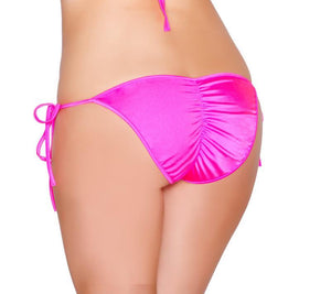 Tie Side Pucker-Back Lined Bottom Lingerie & Clothing > Club Wear Roma Baby Pink 