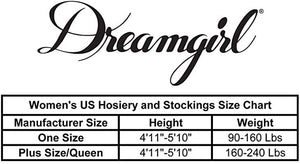 Triniad Gartered Bodystocking Lingerie & Clothing > Bodystocking Dreamgirl International Lingerie 