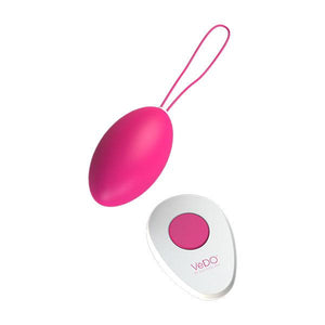 VeDo Peach Rechargeable Egg Vibe Bullet Vibrators Vedo Pink 