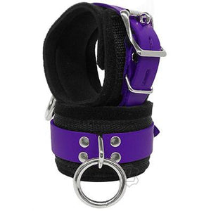 Webbing and Leather Restraints BDSM > Restraints Kookie Intl. Purple Wrist 